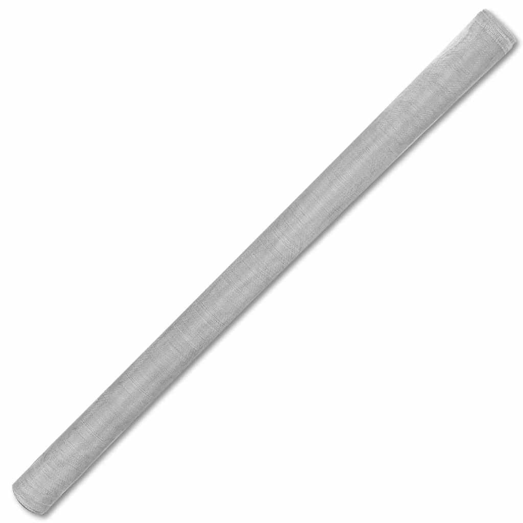 Aluminum Mesh Screen 39.4"x196.9" Silver J3346