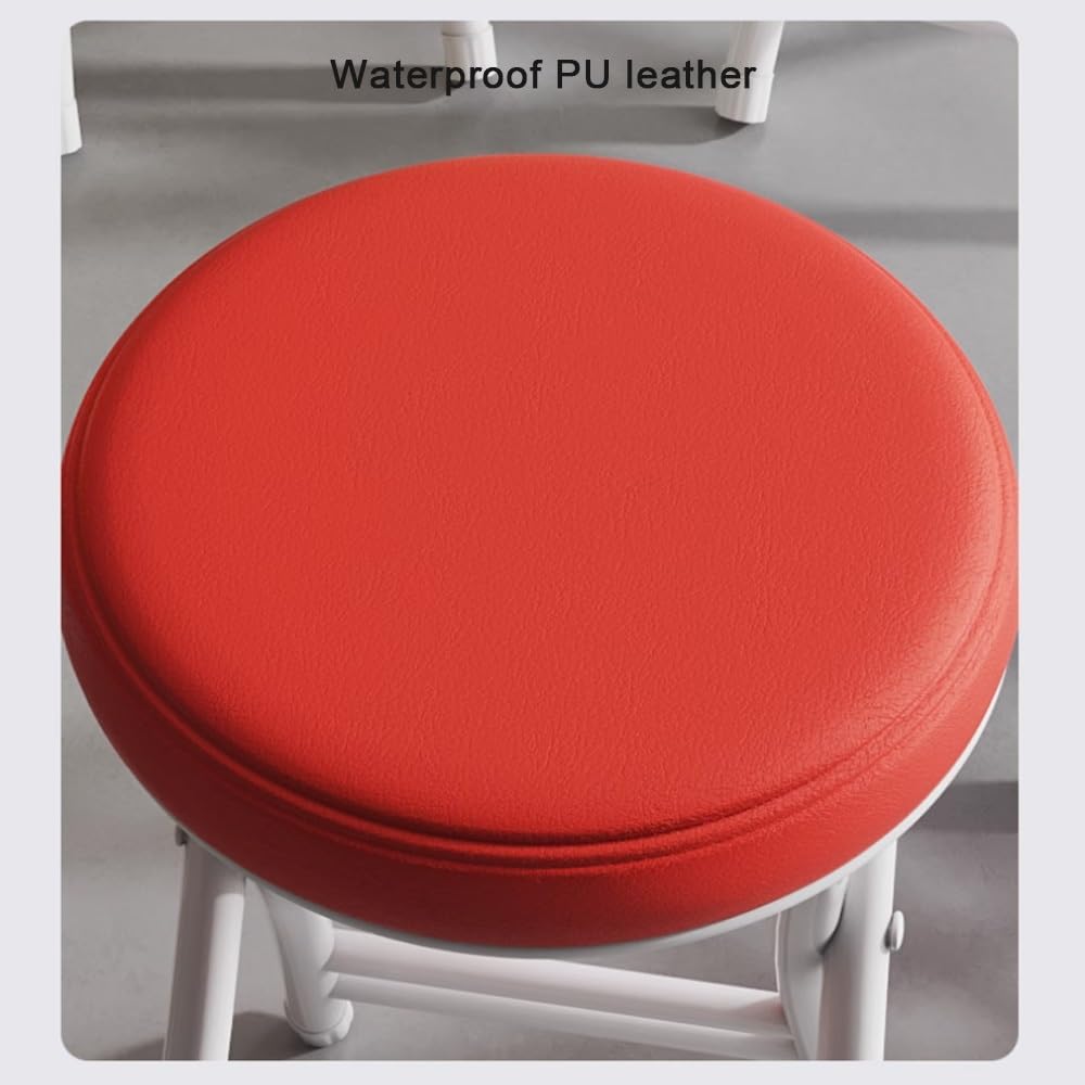 Black 18 Inch Folding Padded Stool M48528