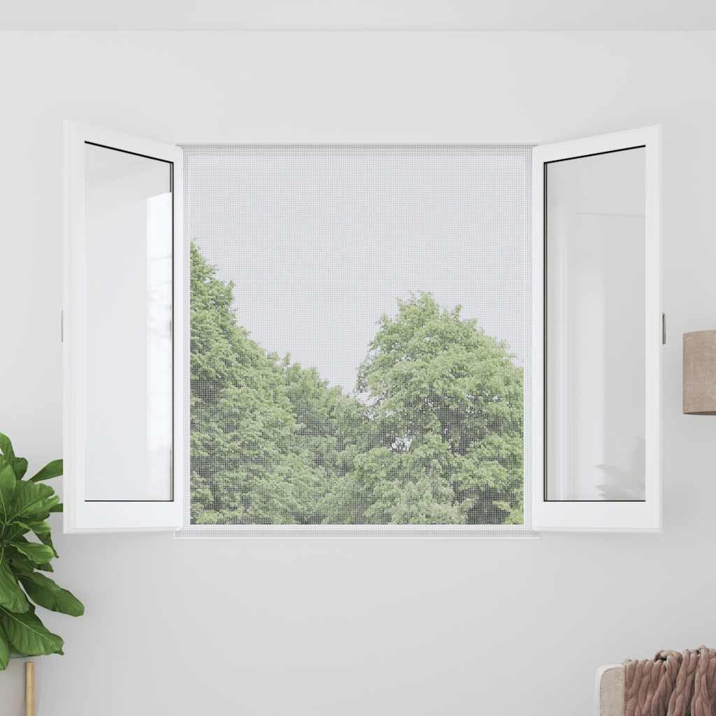 Aluminum Mesh Screen 39.4"x196.9" Silver J3346
