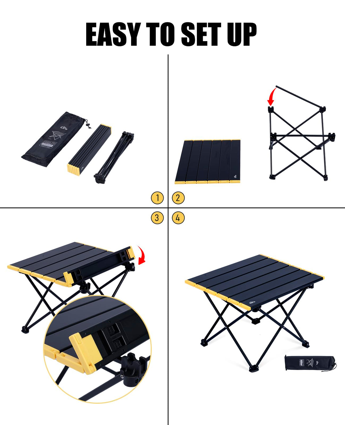 Ultralight Compact Camping Folding Table W48951