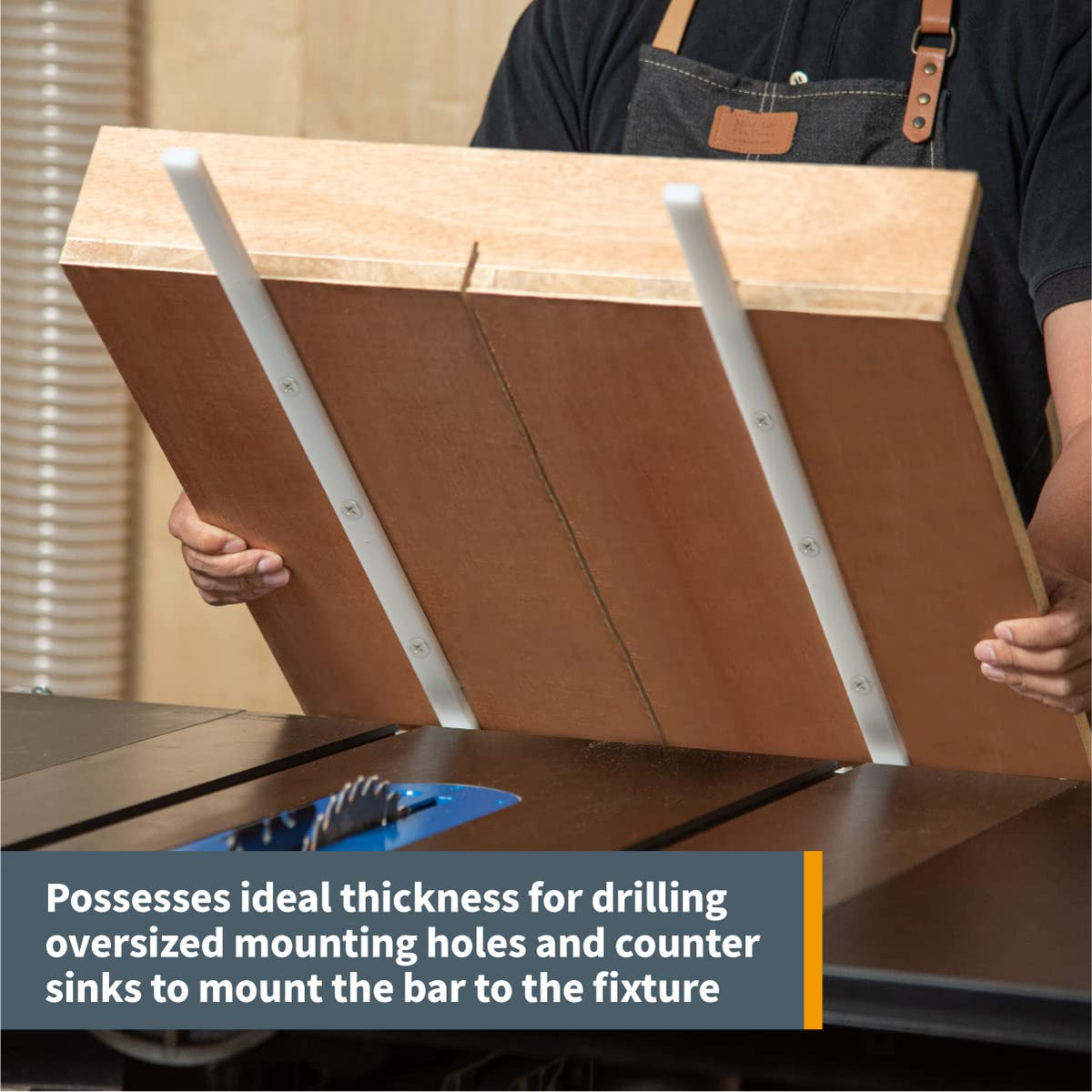 24-Inch Miter Bar for 3/4" x 3/8" Miter Slot N92387