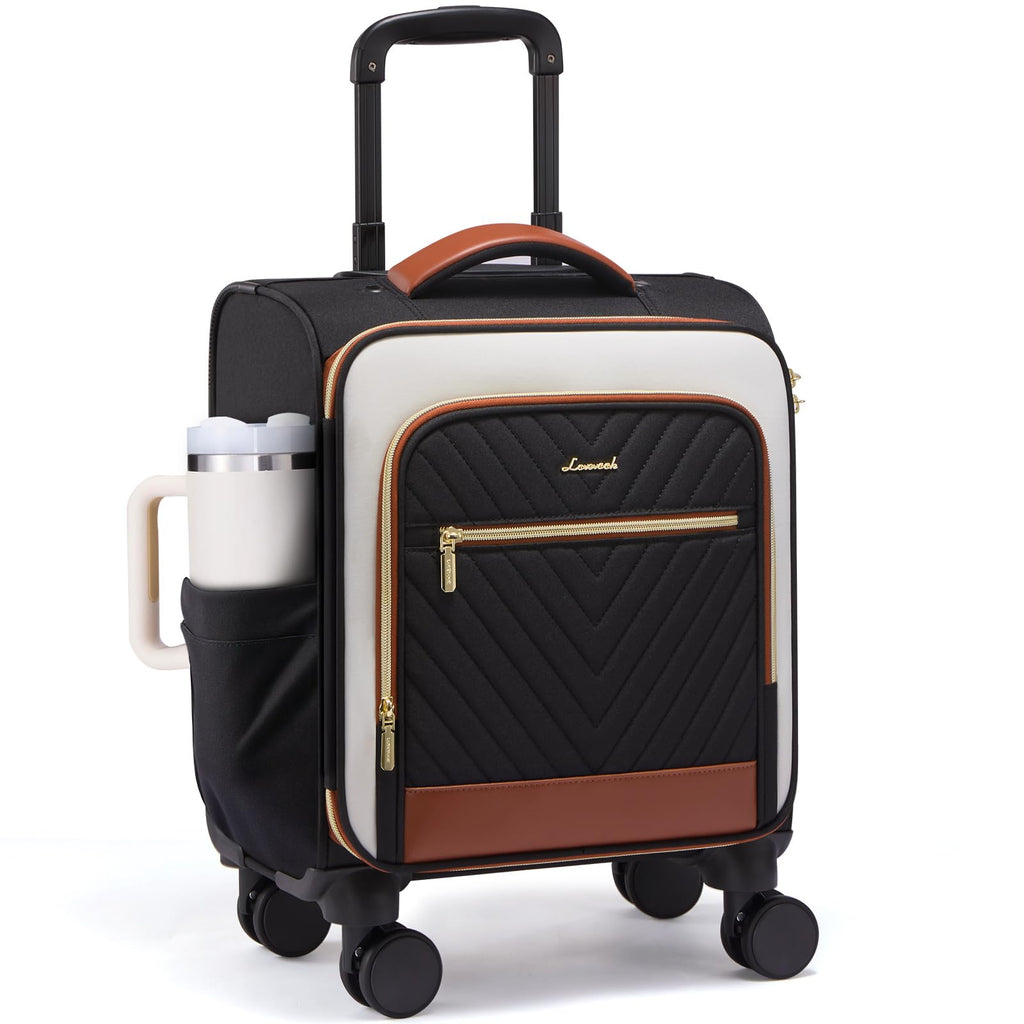 14 Inch Lightweight Spinner Carry On Suitcase with TSA Lock I781