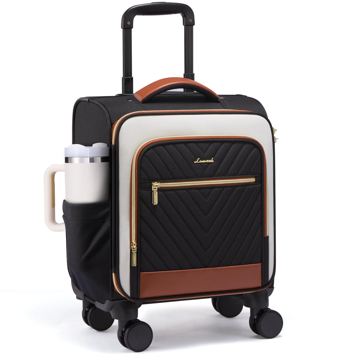 14 Inch Lightweight Spinner Carry On Suitcase with TSA Lock I781