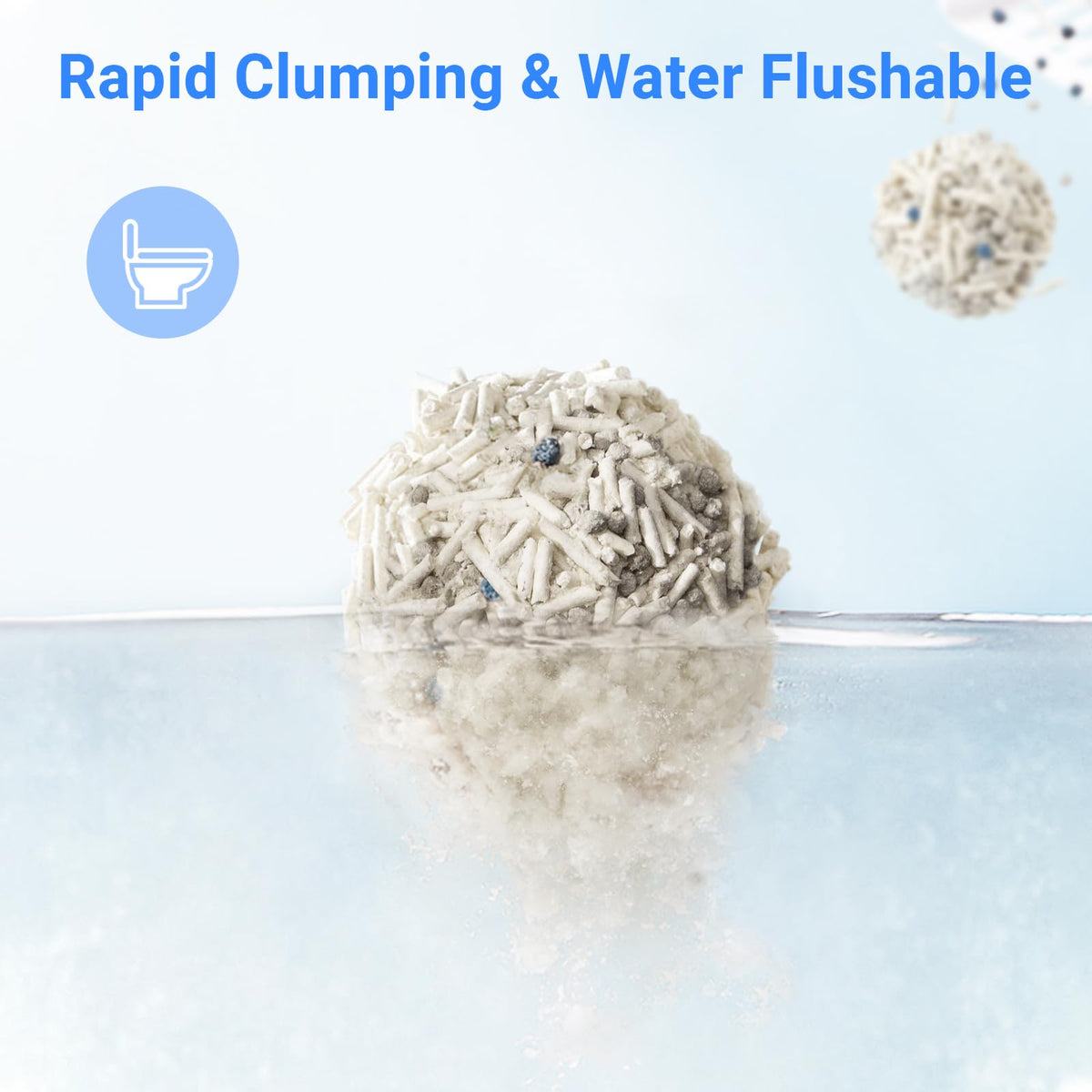 Clumping Cat Litter 2 Packs Unscented Ultra Absorbent D235489