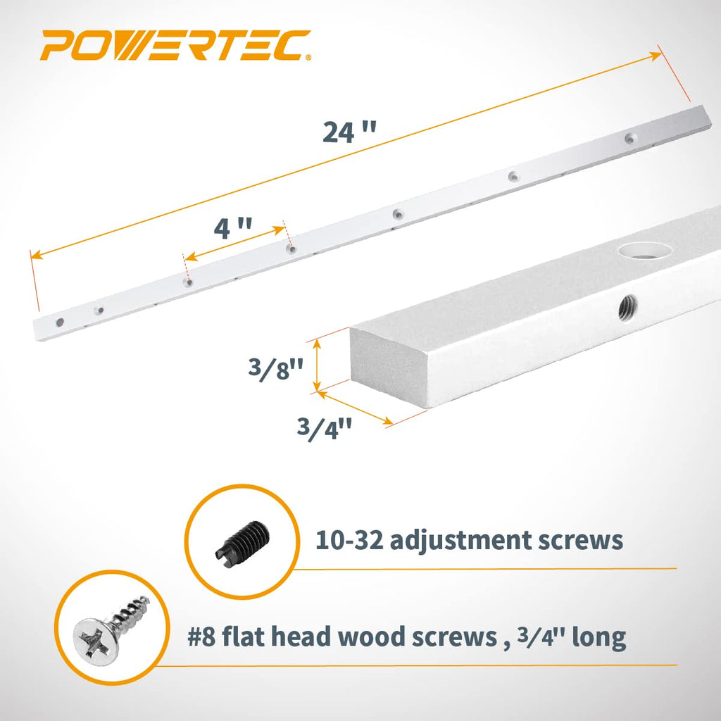 24-Inch Miter Bar for 3/4" x 3/8" Miter Slot N92387