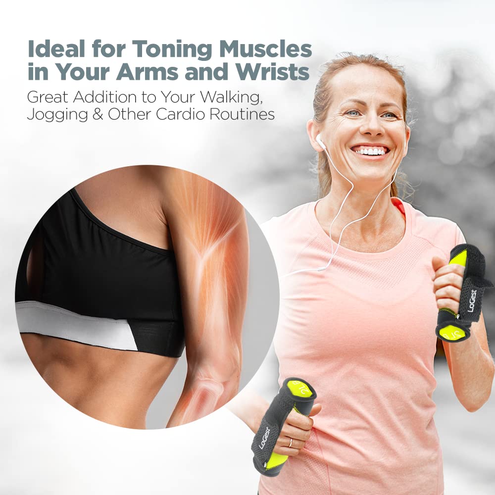 Soft Hand Weights with Straps H57694