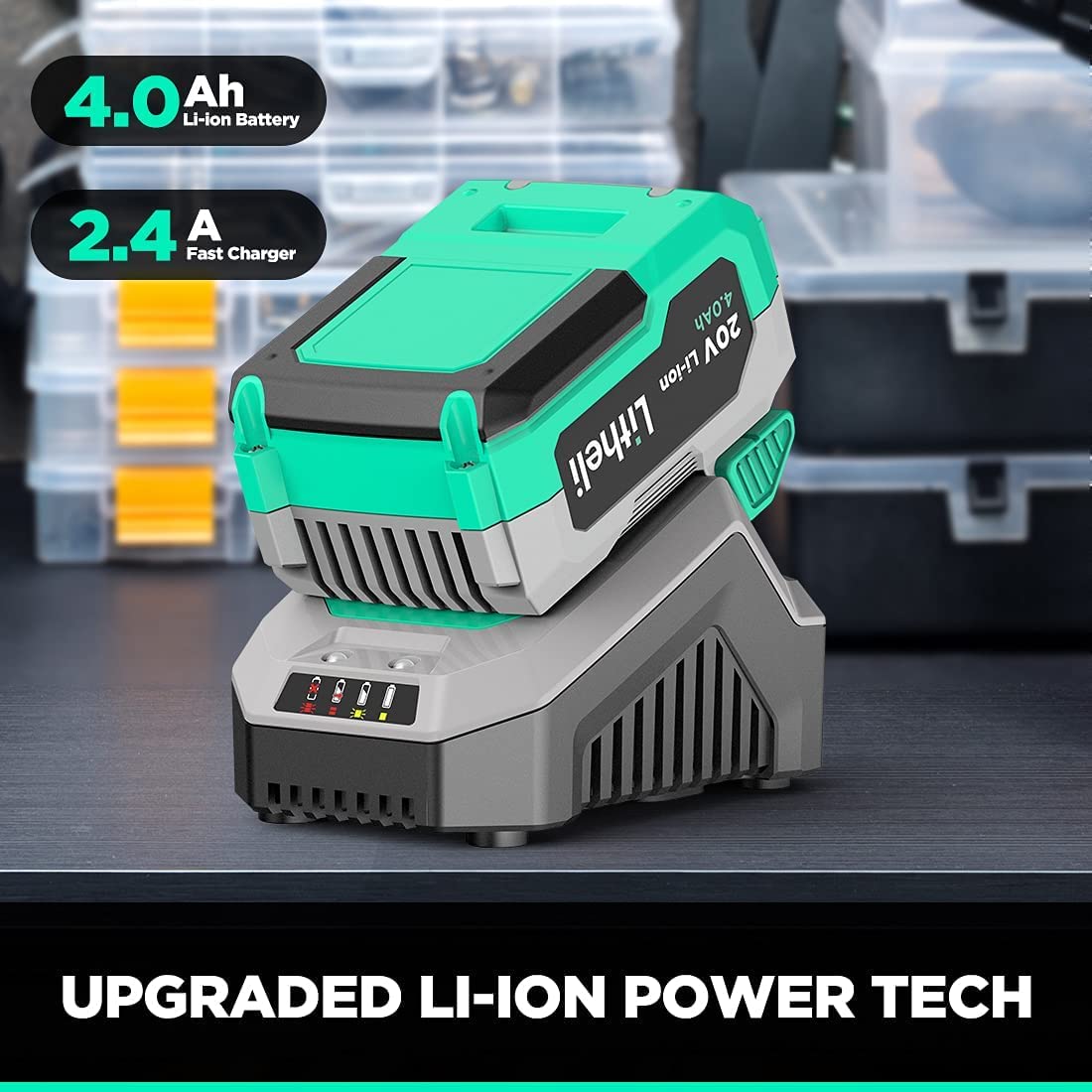Cordless Reciprocating Saw with 20V 4.0 Ah Battery & Charger W42591