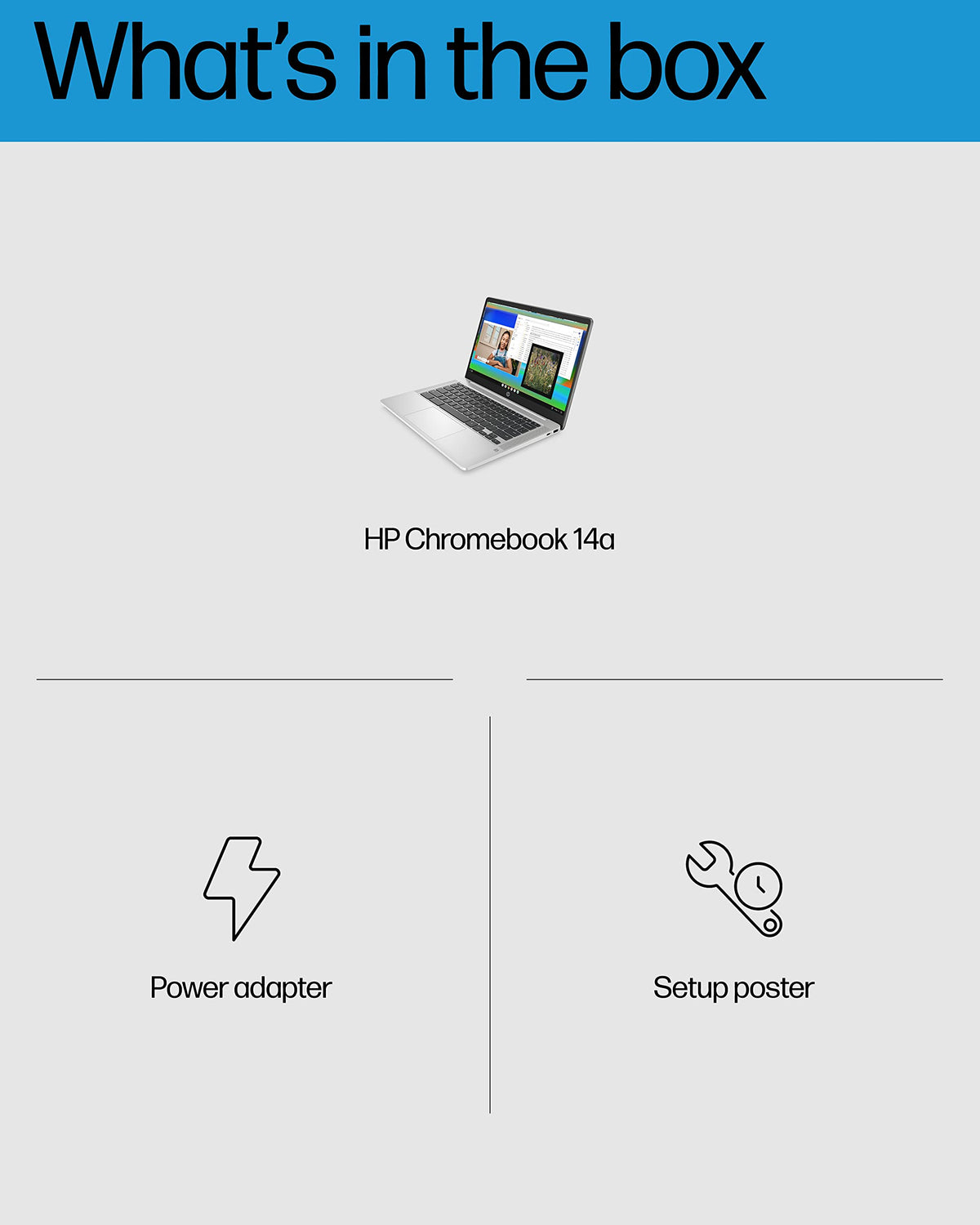 14" Chromebook, Intel Celeron N4120, 4 GB RAM, 64 GB SSD, Chrome OS H784
