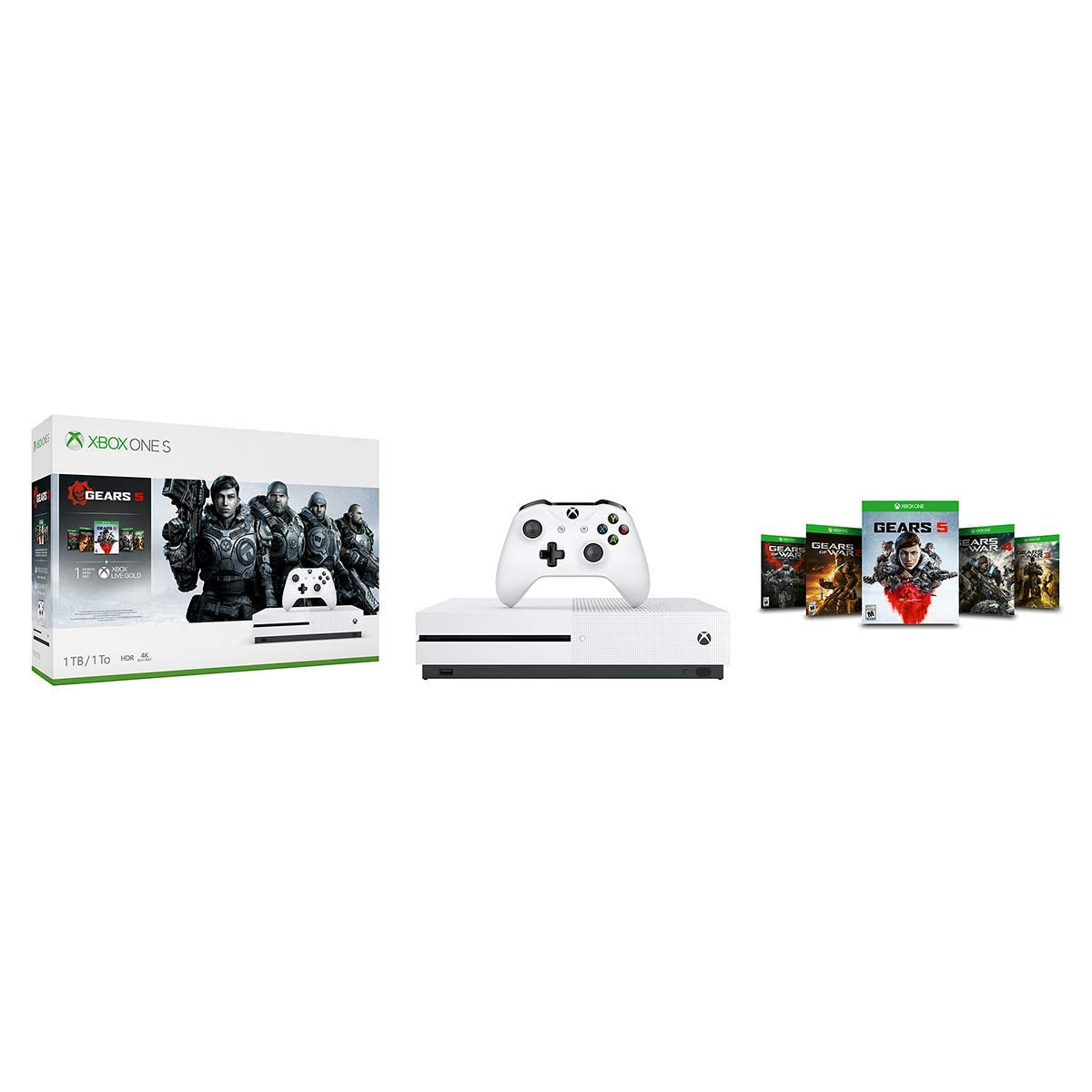 Xbox One S 1TB Console L4727