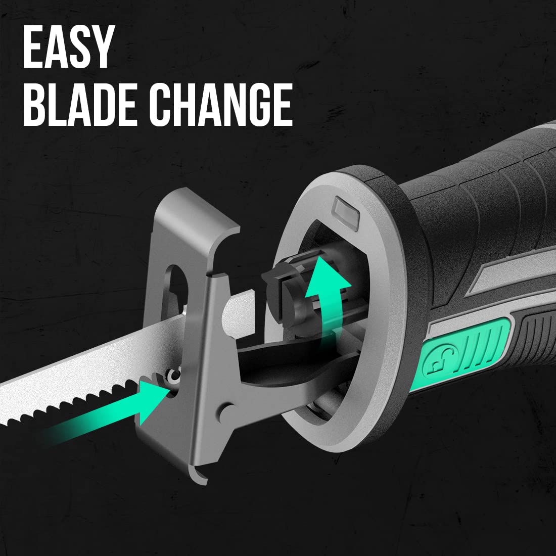 Cordless Reciprocating Saw with 20V 4.0 Ah Battery & Charger W42591