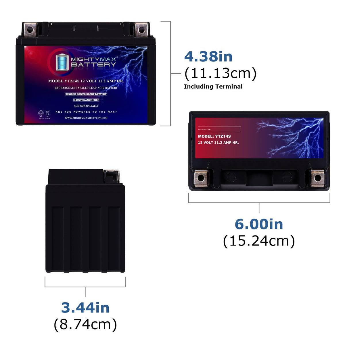 12V 11.2Ah Battery B641