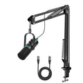 XLR/USB Dynamic Podcast Microphone C9704