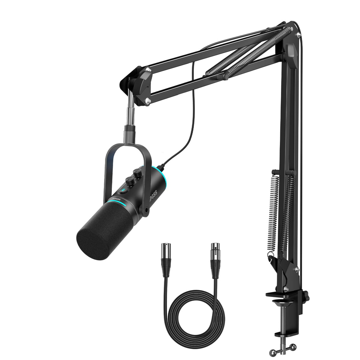 XLR/USB Dynamic Podcast Microphone C9704
