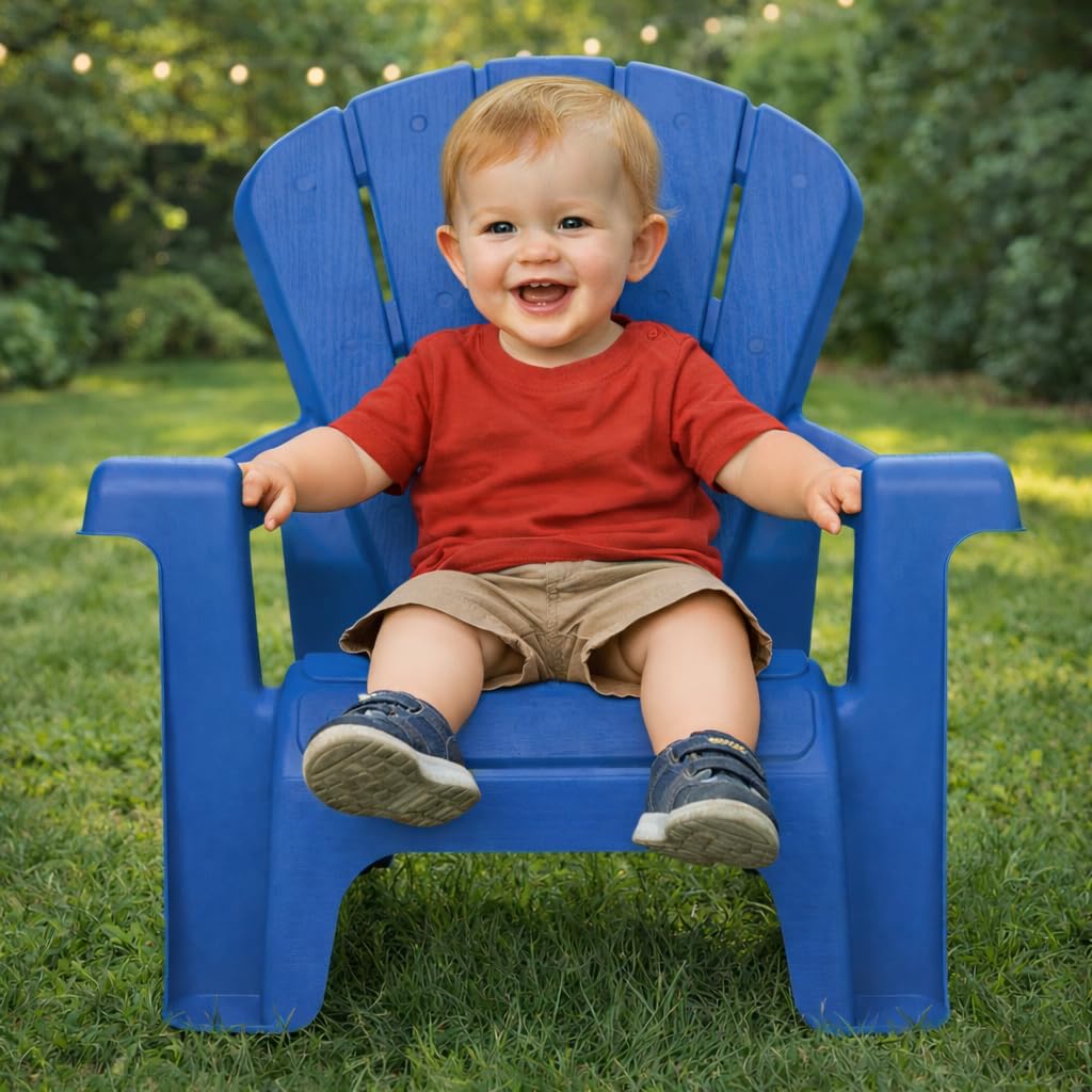 Blue 2 Pack Kids Outdoor Chair Set M3769