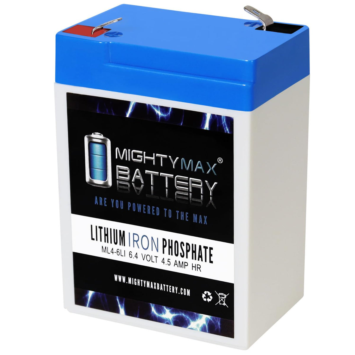 6V 4.5AH Lithium Replacement Battery U553