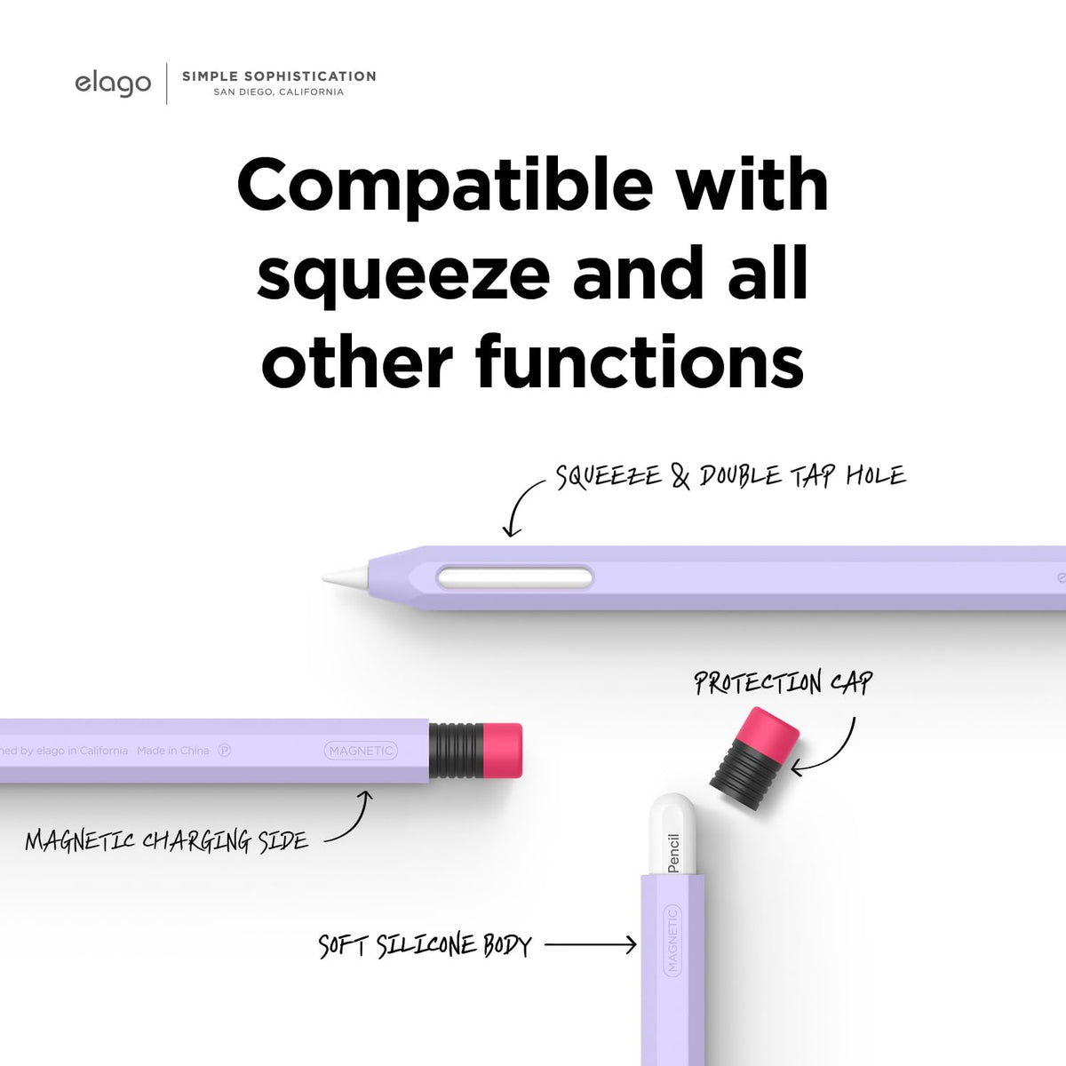 Case for Apple Pencil Pro & Apple Pencil 2nd Generation U46226