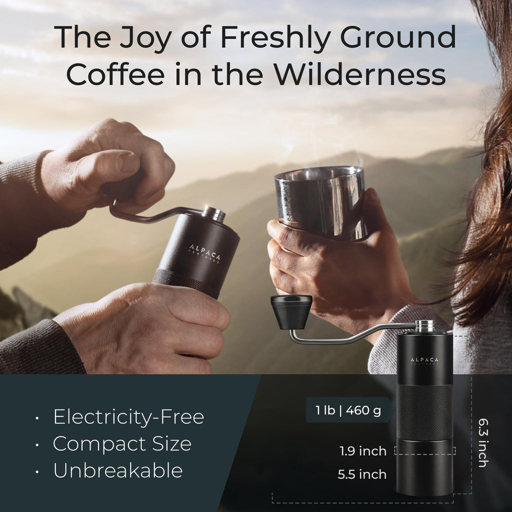 Manual Adjustable Conical Burr Coffee Grinder K660629