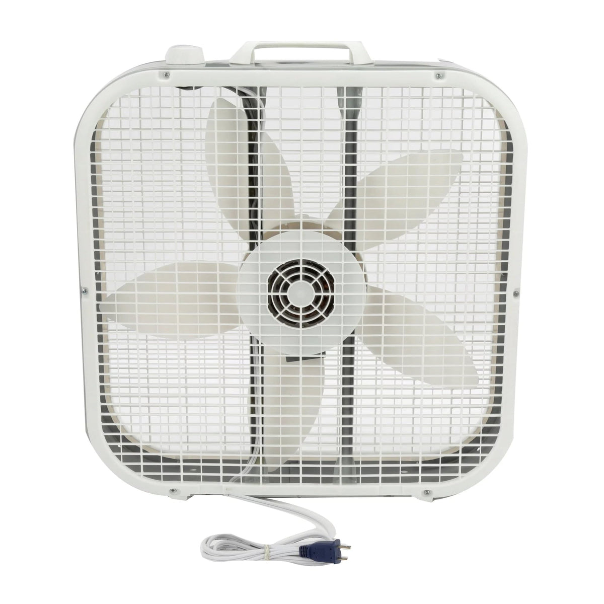20" Classic Box Fan, 3 Speeds, White F961