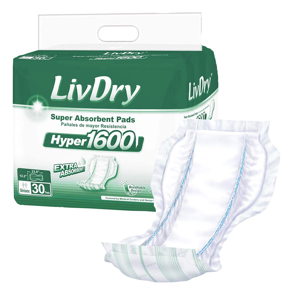 High Absorbency Incontinence Pad Insert 30 Count L638718