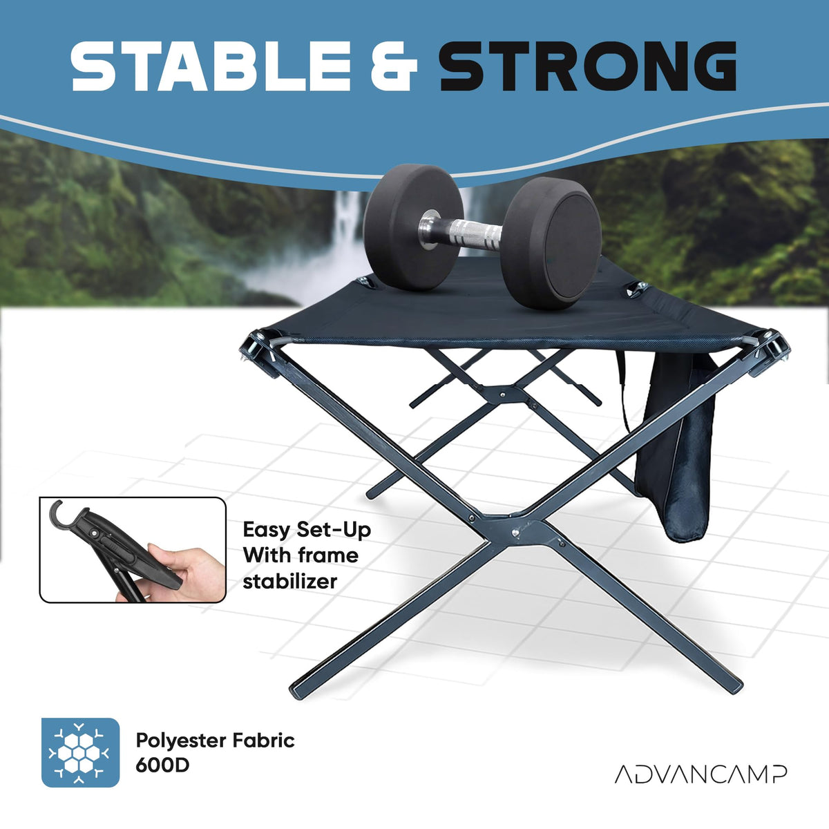 Ultralight Foldable Camping Cot Y66430
