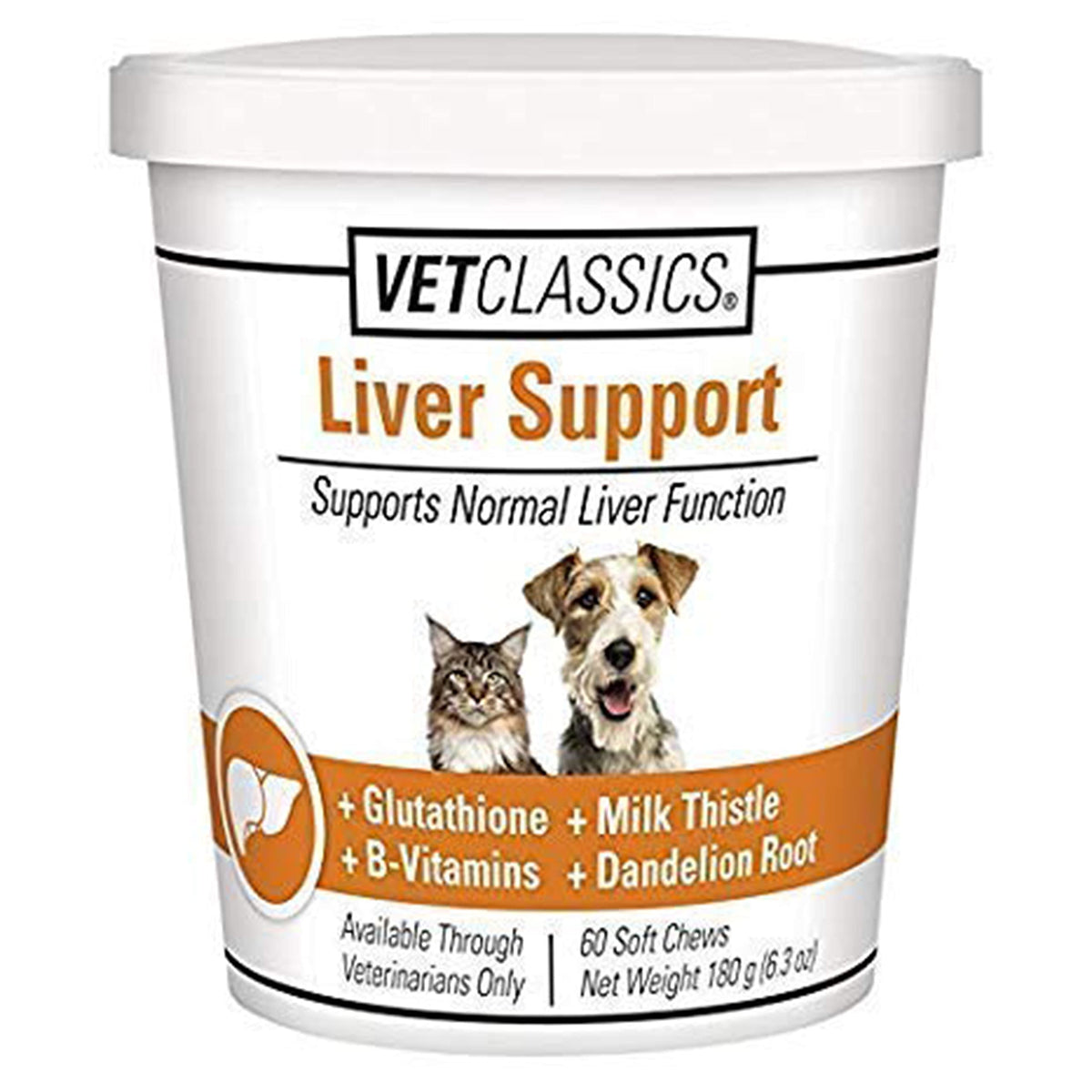 Liver Support Pet Health Supplement 60 Ct H3850
