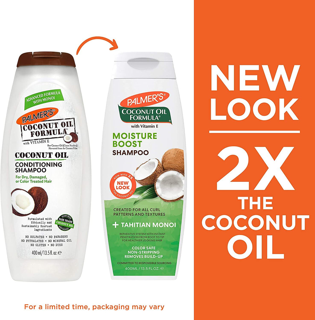 Coconut Oil Shampoo & Conditioner X281