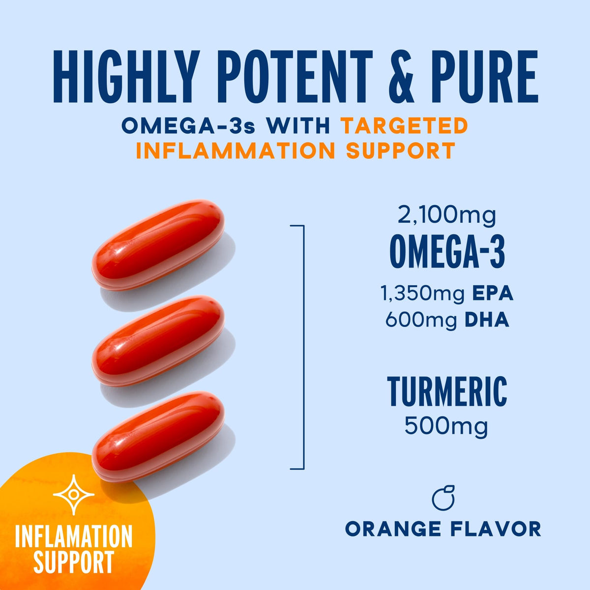 Omega-3 with Turmeric 60 Softgels J669