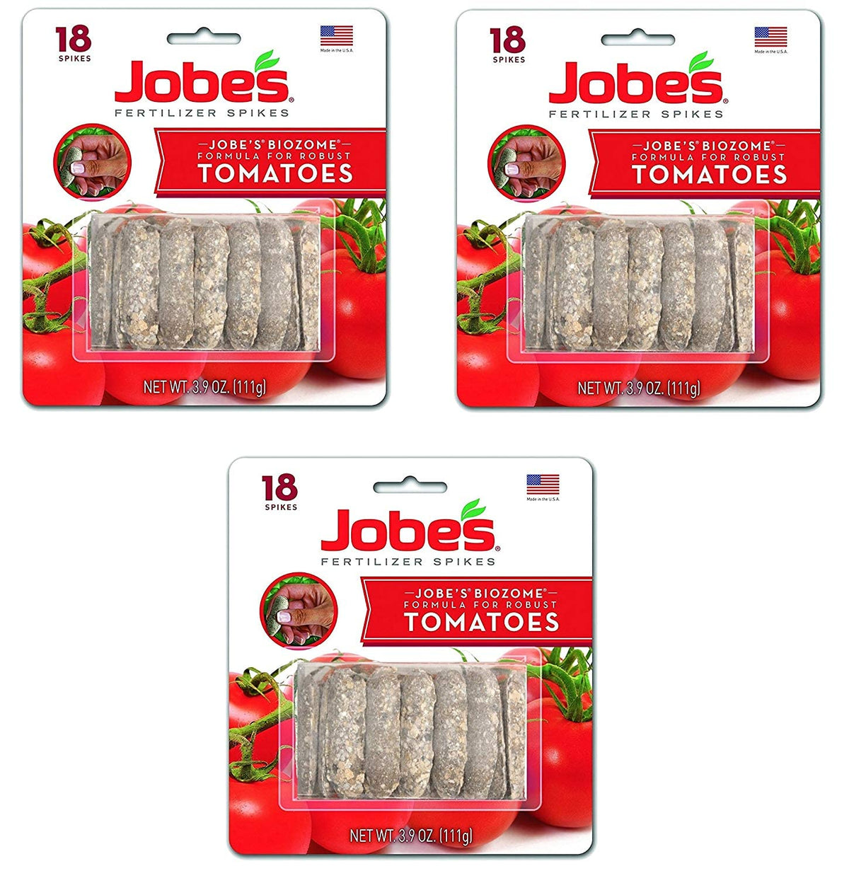 Tomato Fertilizer Spikes 6-18-6 Time Release 54 Spikes W84076