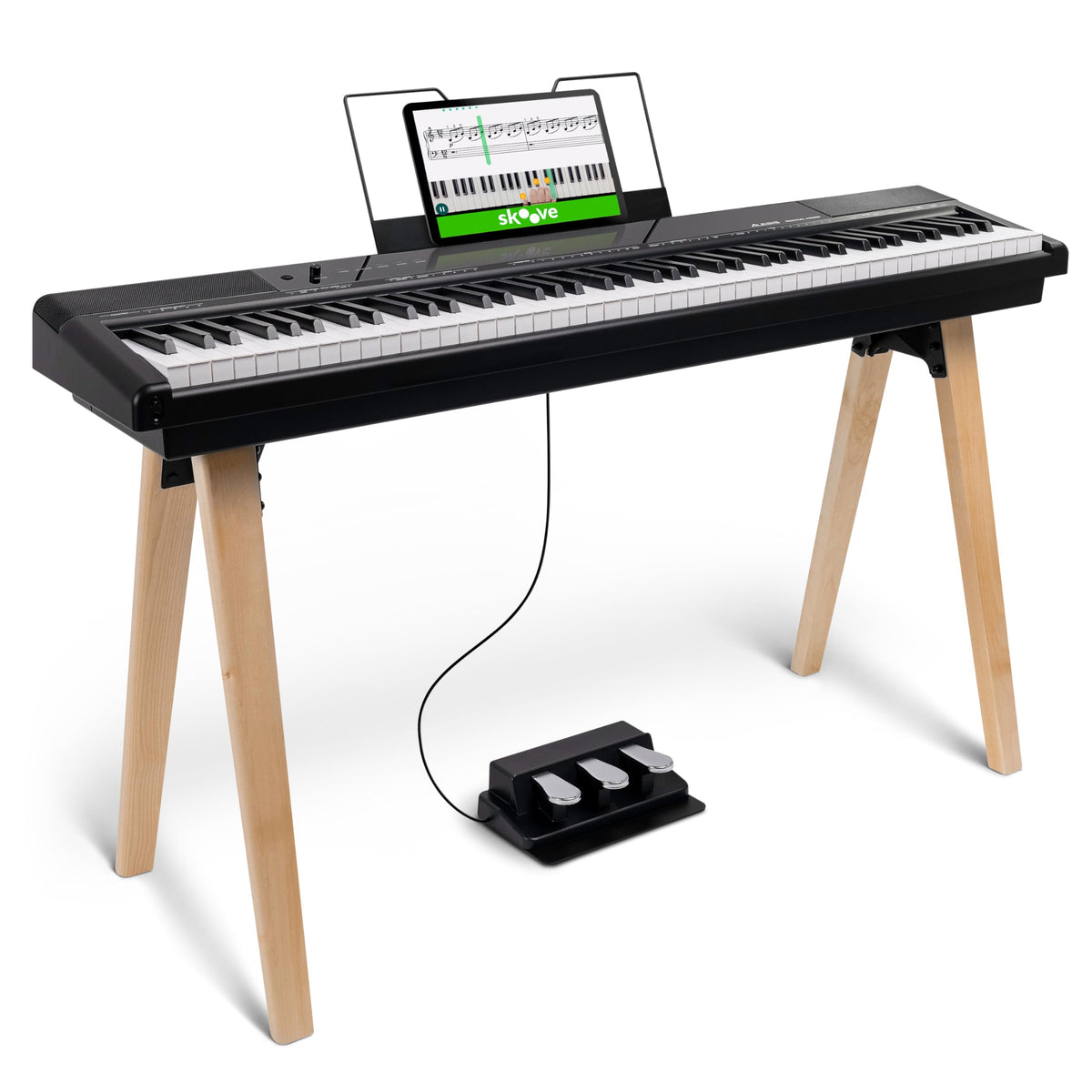 88-Key Black Digital Piano A494993
