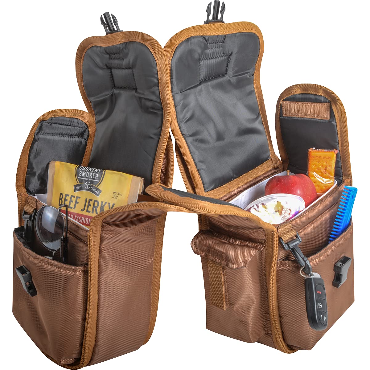 Brown Medium Rear Saddle Bag T306162