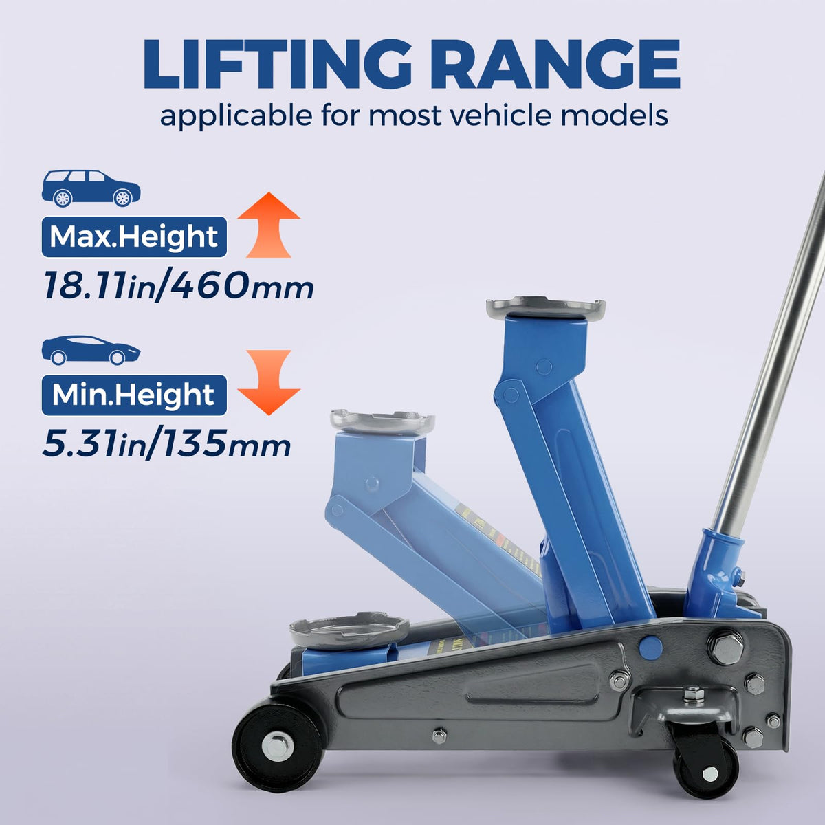 3Ton Hydraulic Floor Jack G770