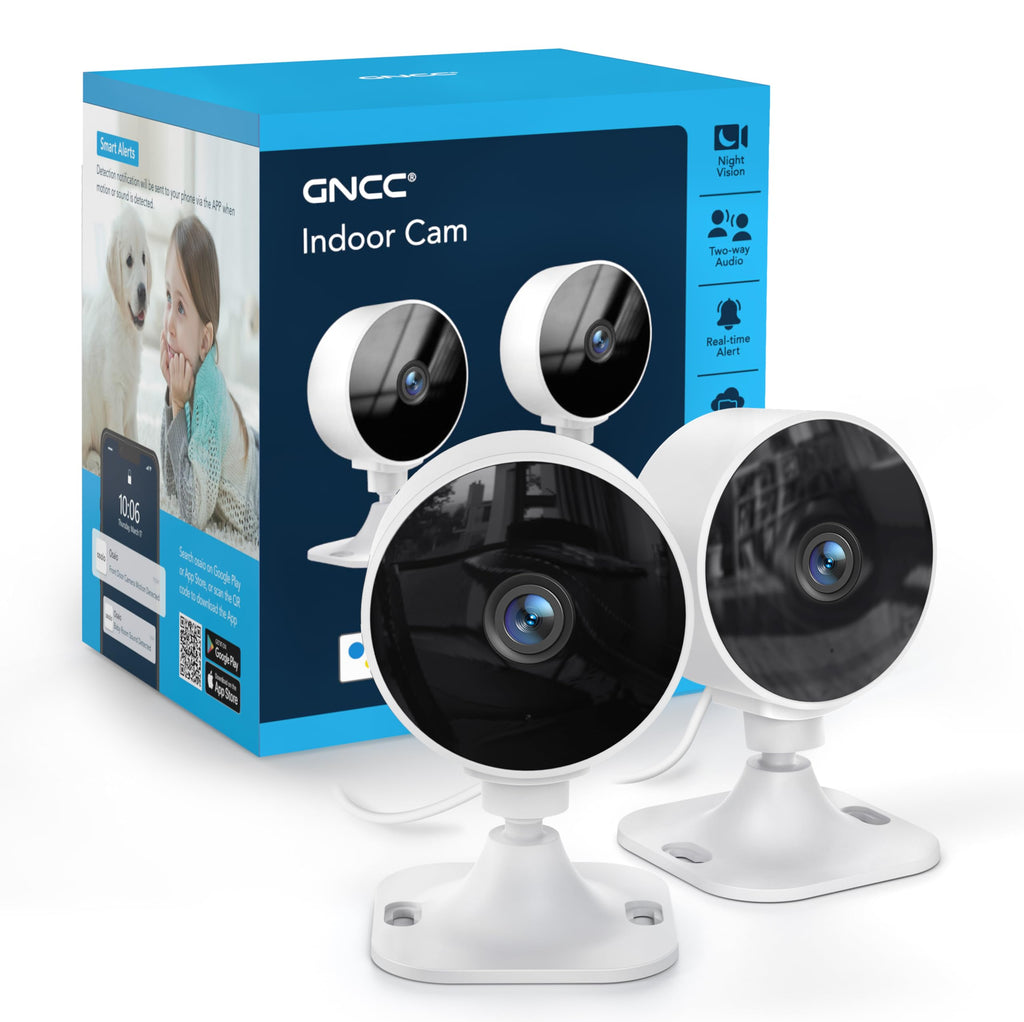 2.4GHz Indoor Security Camera 1080P 2-Pack C358