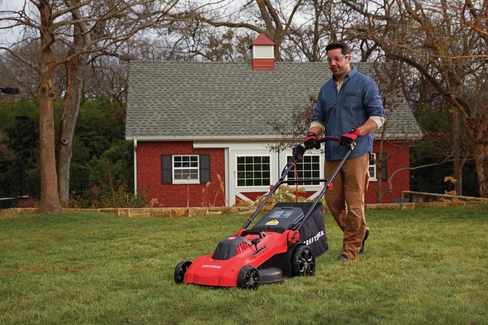 Electric Push Lawn Mower, 20-Inch Corded 13-AMP X582680