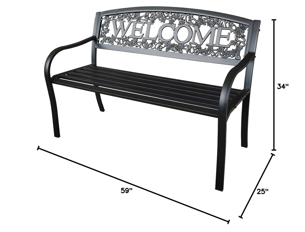 Metal Welcome Bench U8816