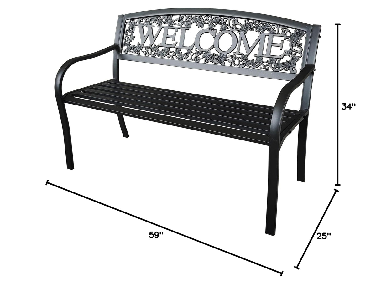 Metal Welcome Bench U8816
