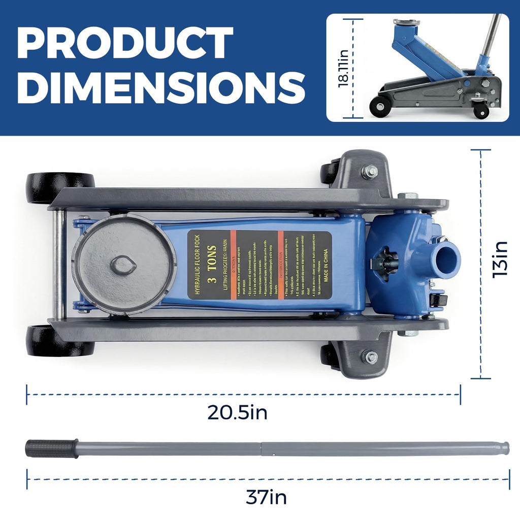 3Ton Hydraulic Floor Jack G770