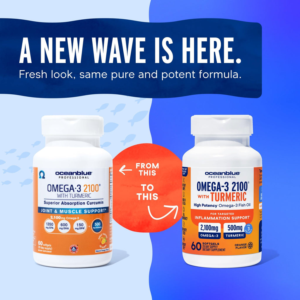 Omega-3 with Turmeric 60 Softgels J669