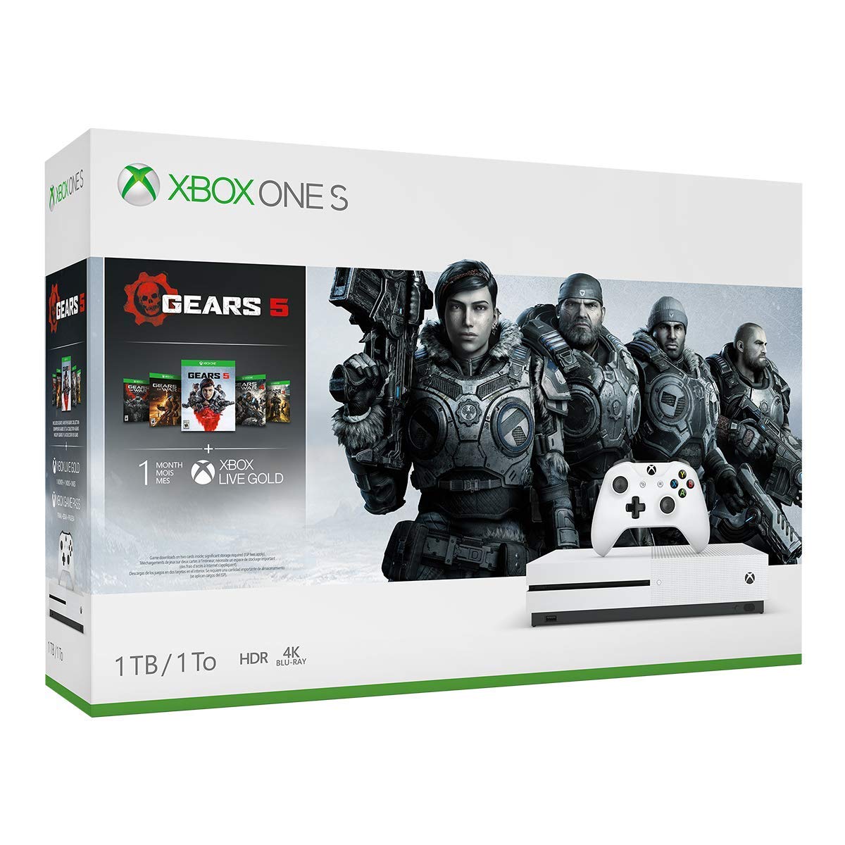 Xbox One S 1TB Console L4727