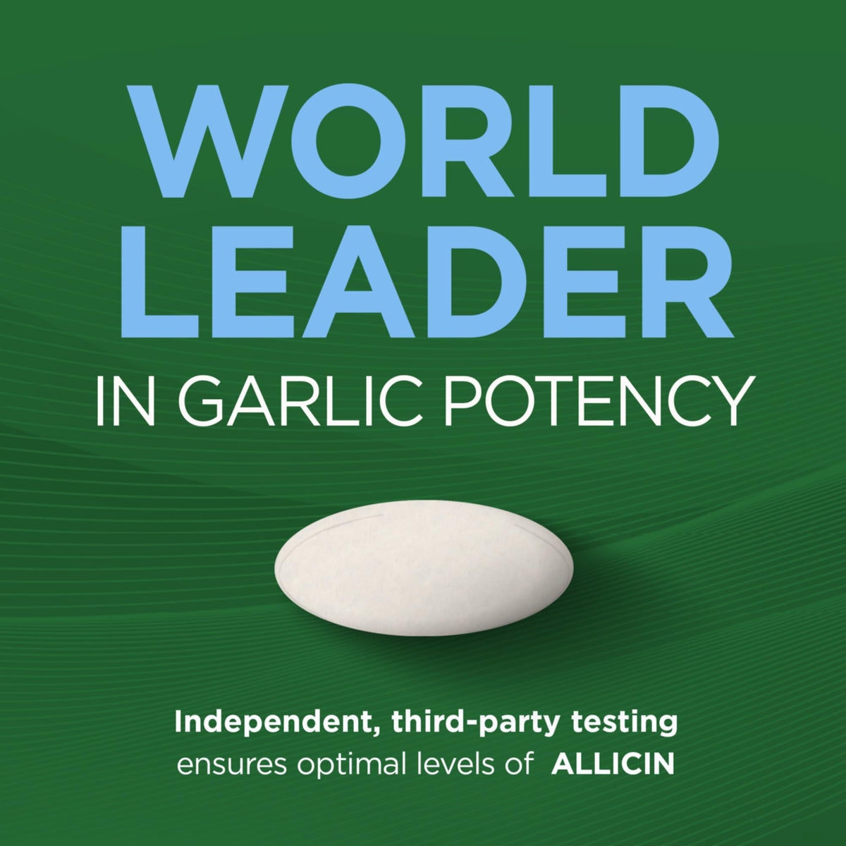 Odorless Vegan Garlic Extract Supplement 60 Caplets G46173