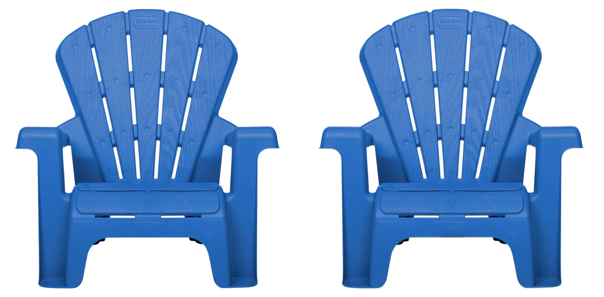 Blue 2 Pack Kids Outdoor Chair Set M3769