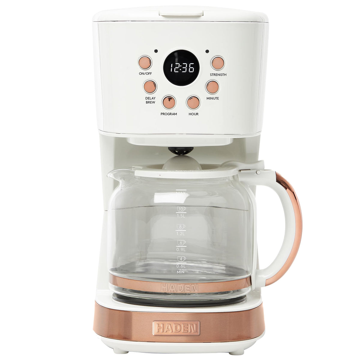 12 Cup Programmable Drip Coffee Maker H833