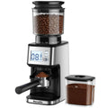 Conical Burr Coffee Grinder, 51 Grind Settings, 1-12 Cups, Stainless Steel W979