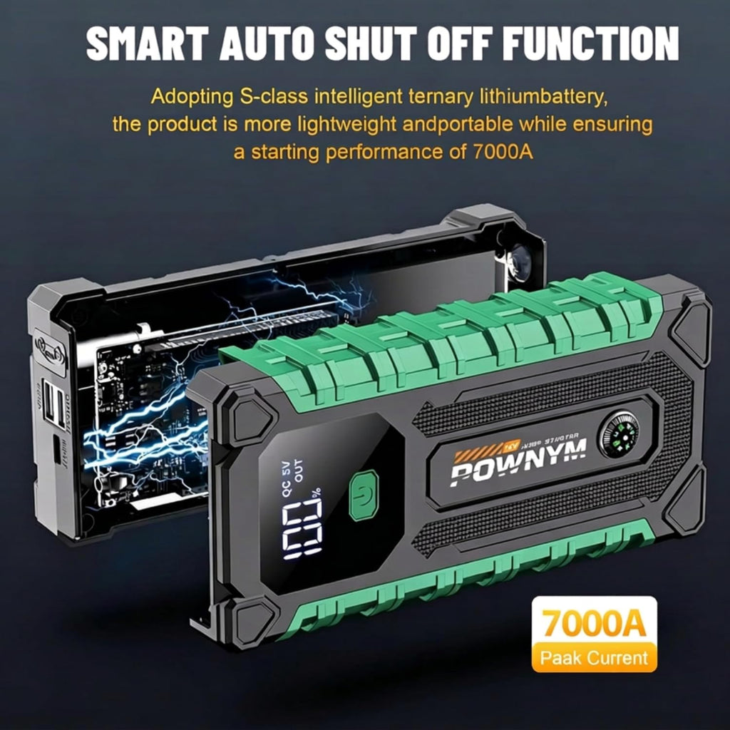 12V Battery Booster Pack with LED Light E3346