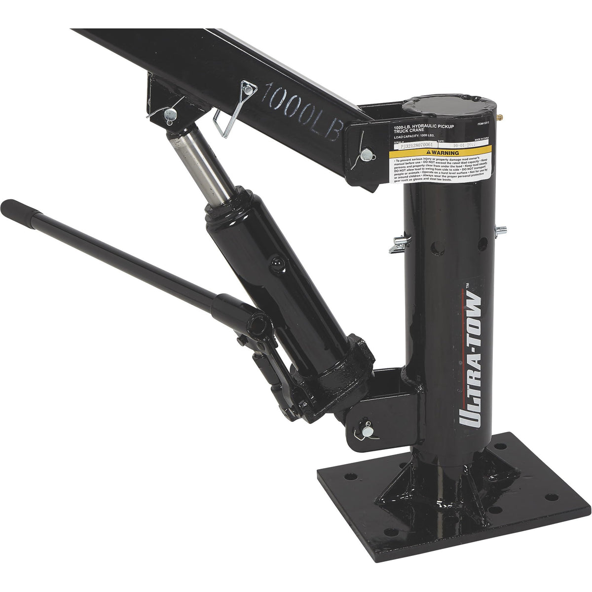 Hydraulic Pickup Truck Crane 1000-Lb. Capacity E40610