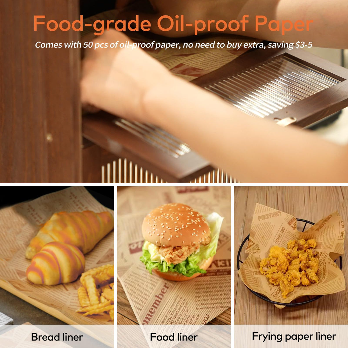 Wood Bread Box with Cutlery Drawer B745