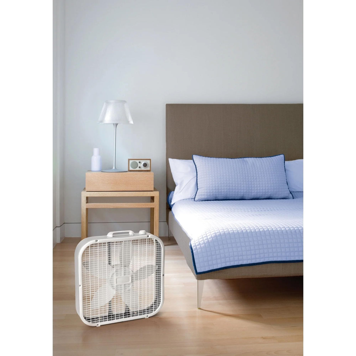 20" Classic Box Fan, 3 Speeds, White F961