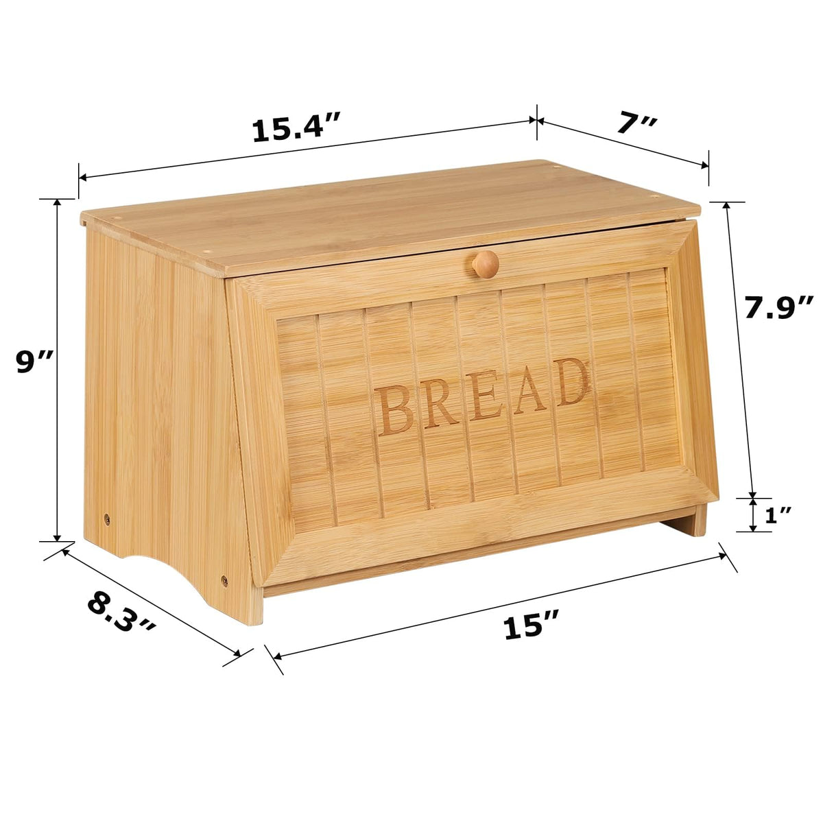 Wooden Bread Box W759910