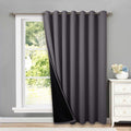 Gray 1 Panel 100 x 84 Inch Patio Door Curtain A66612