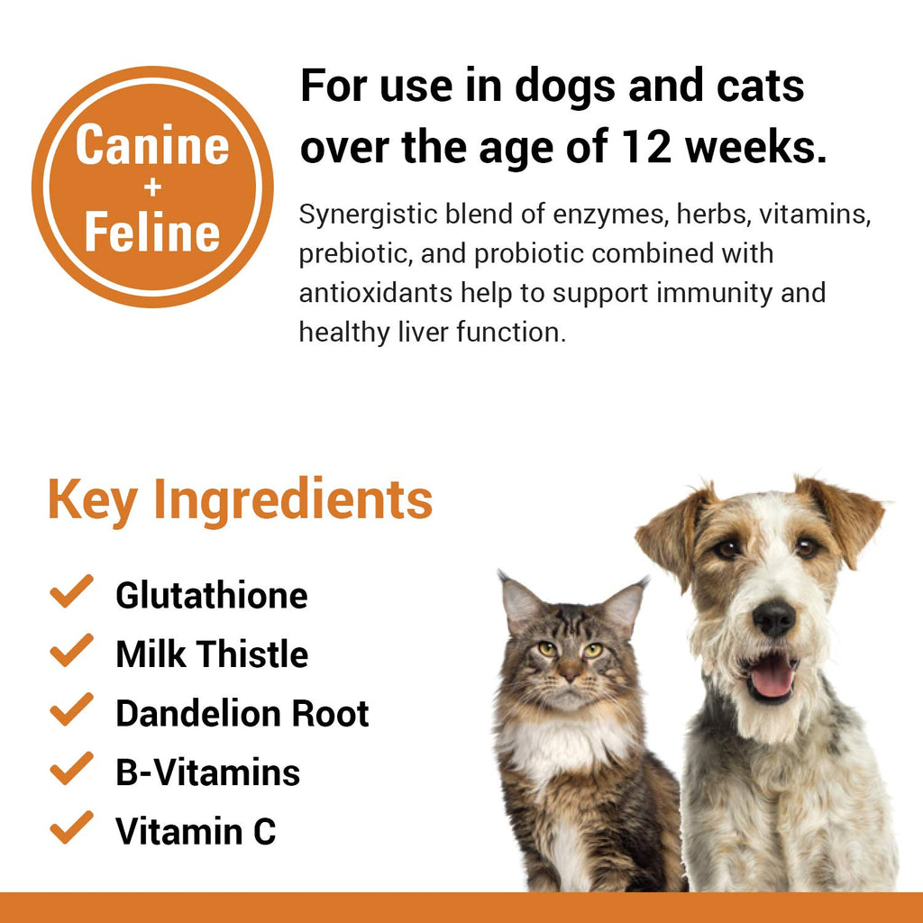Liver Support Pet Health Supplement 60 Ct H3850