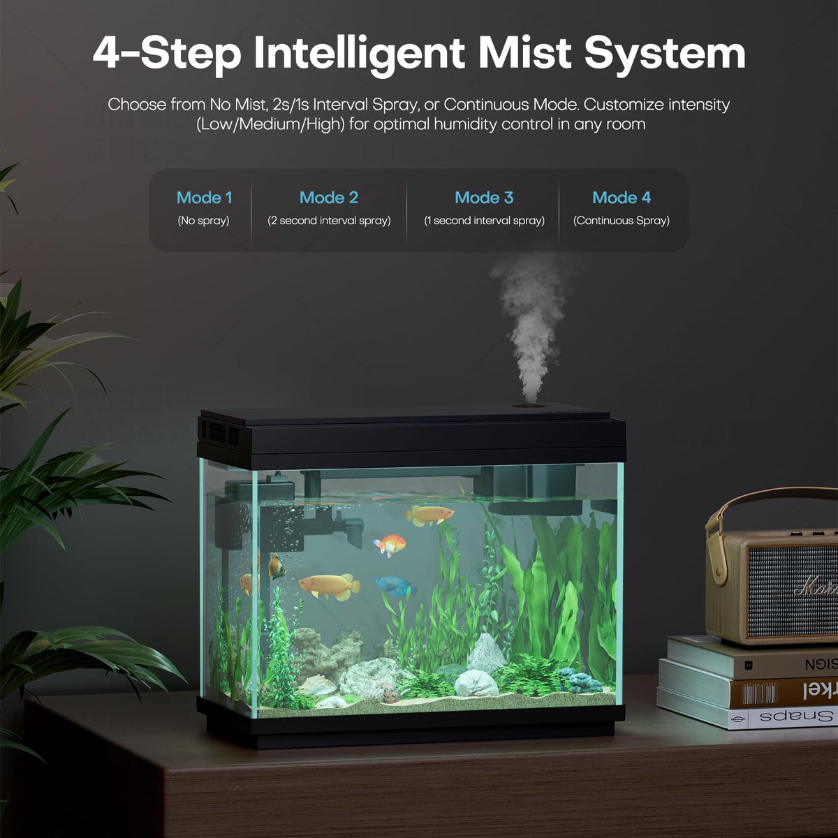 2.5 Gal Self-Cleaning Aquarium Starter Kit X796559